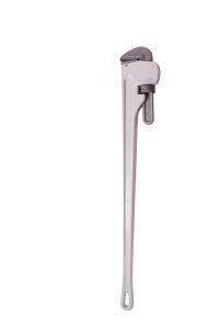 Adjust Manual Pipe Wrench Silver Alumunium 48″