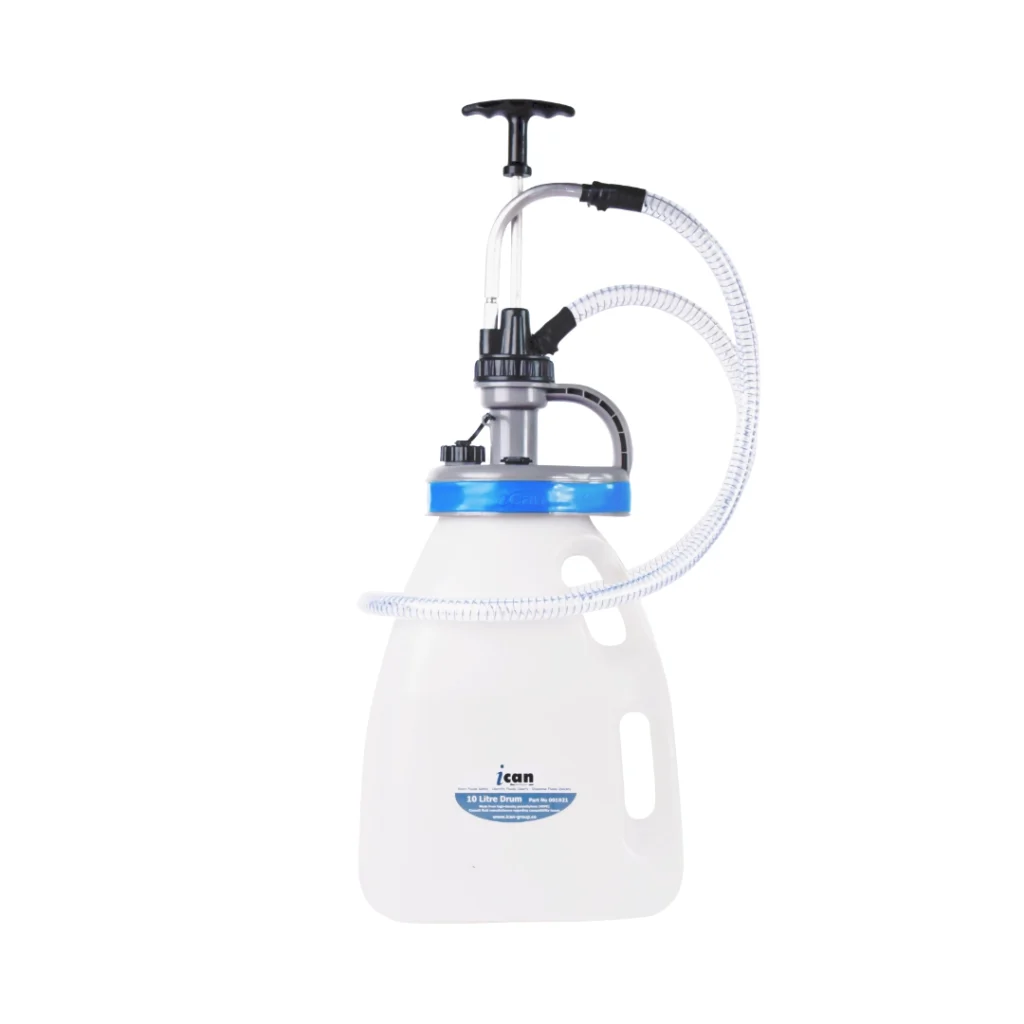 iCan Container 10L With Pump Lid and Hand Pump Piston
