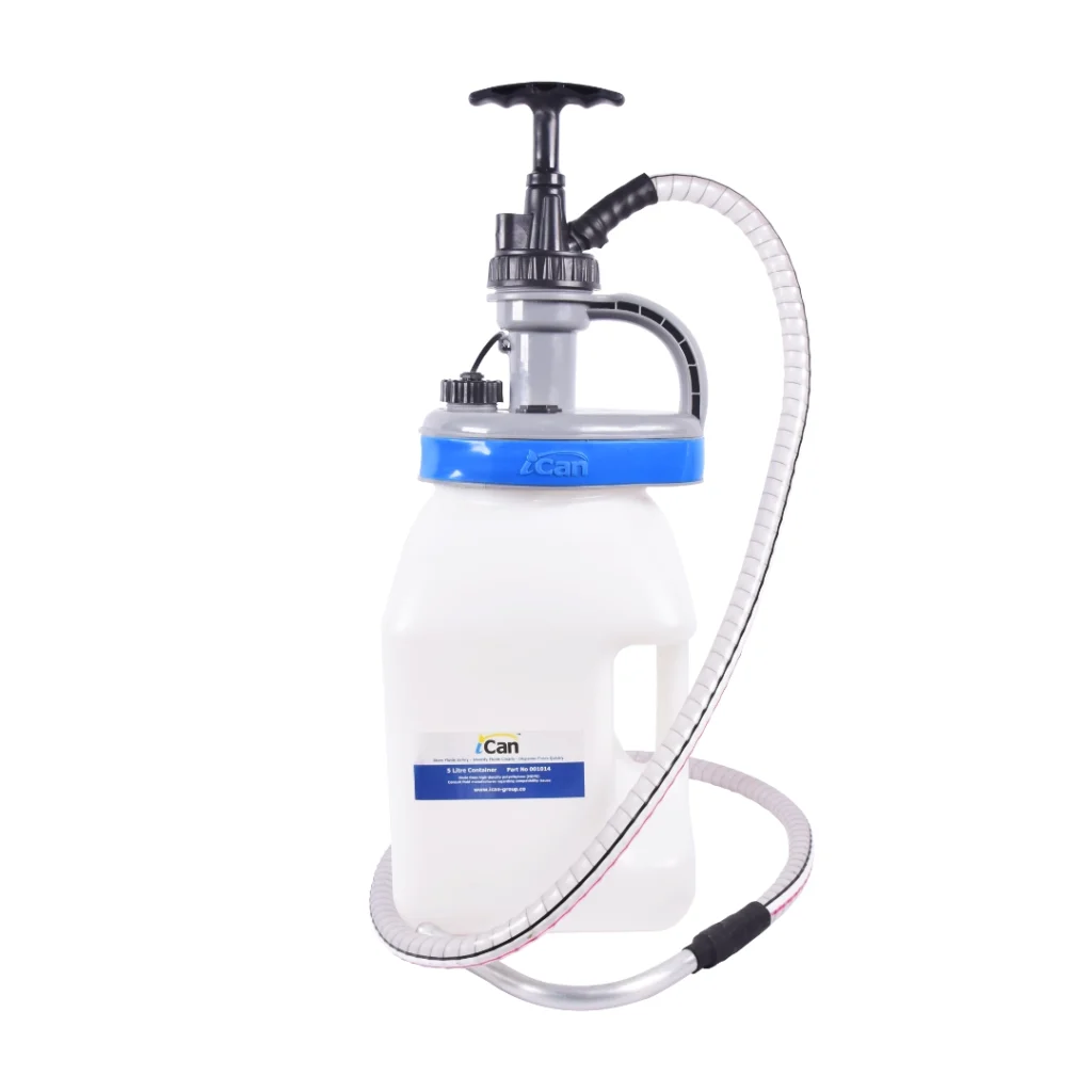 iCan Container 5L With Pump Lid and Hand Pump Piston