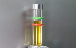 3″ Long, Acrylic Coloumn with Level Rings and 3 Micron Breather