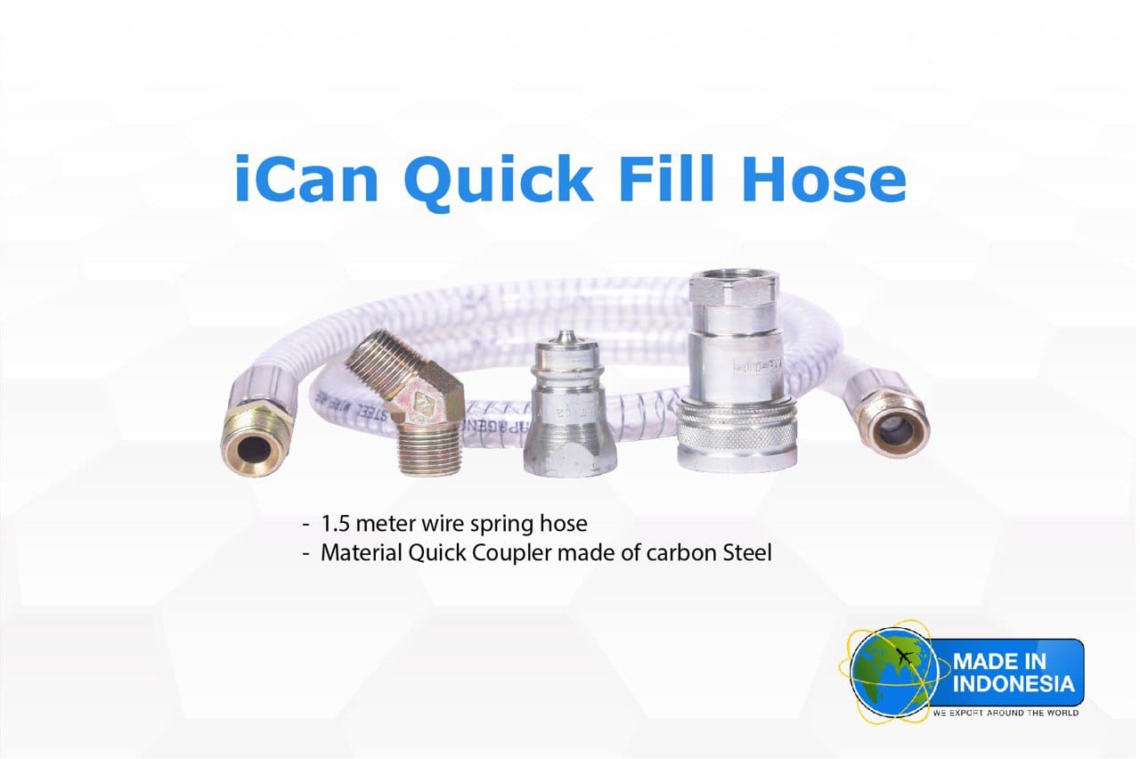 Quick fill hose