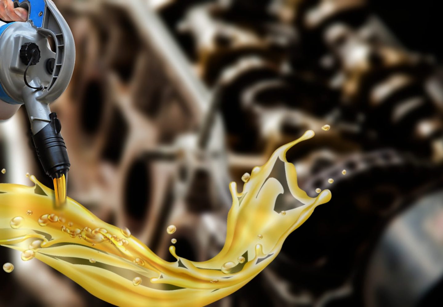 Safety way to transfer your lubricant oil